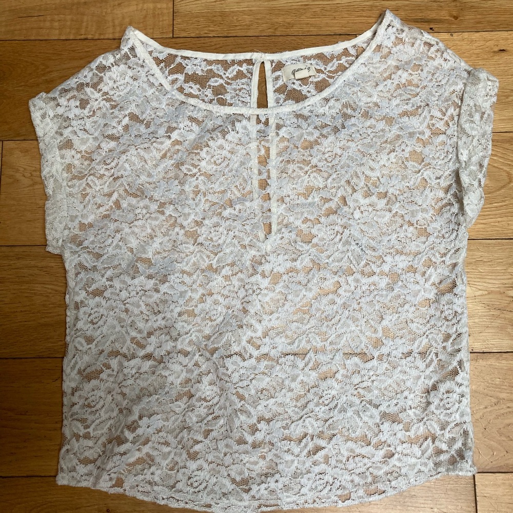 Aerie American Eagle lace top xxs but fits loose